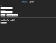 Tablet Screenshot of chipero.com